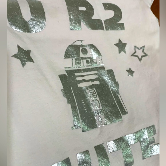 Girls R2-D2 Star Wars droid shirt - Picture 3 of 4